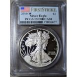 United States 2010 W Silver 1 Dollar PCGS PR70 DCAM