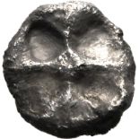 Ancient Greece: Athens, Attica circa 515-510 BC Silver Hemiobol Very Fine
