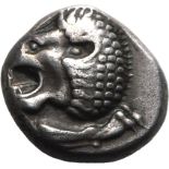 Ancient Greece: Miletos, Ionia circa 525-475 BC Silver Diobol Good Very Fine; splendid old cabinet t