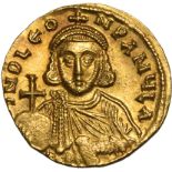 Byzantine Empire Leo III 'the Isaurian' AD 717-720 Gold Solidus Good Extremely Fine; sharply struck