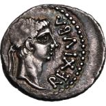 Ancient Greece: Kingdom of Mauretania Juba II AD 11-23 Silver Denarius About Good Very Fine; struck