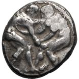 Ancient Greece: Pamphylia, Aspendos circa 415-400 BC Silver Stater Very Fine