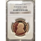 South Africa 1979 Gold Krugerrand Proof NGC PF 69 ULTRA CAMEO