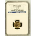 United States 2009 Gold 5 Dollars NGC MS 70