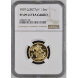 1979 Gold Sovereign Proof NGC PF 69 ULTRA CAMEO