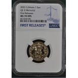 2022 Gold Sovereign Queen Elizabeth II Memorial NGC MS 70 DPL