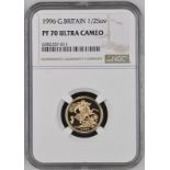 1996 Gold Half-Sovereign Proof NGC PF 70 ULTRA CAMEO