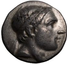 Ancient Greece: Seleukid Kingdom Antiochos III 'the Great' circa 222-187 BC Silver Drachm Good Very 