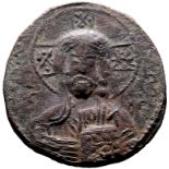 Byzantine Empire Anonymous AD 976-1065 Bronze 40 Nummi About Very Fine