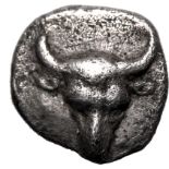 Ancient Greece: Troas, Lamponeia 5th century BC Silver Hemiobol Good Very Fine