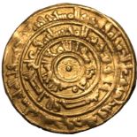 Islamic: Fatimid al-Mu'izz 363h Gold Dinar Good Very Fine