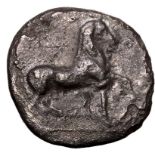 Ancient Greece: Thessaly, Kierion circa 350-325 BC Silver Obol Very Fine