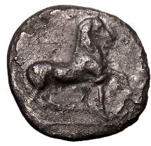 Ancient Greece: Thessaly, Kierion circa 350-325 BC Silver Obol Very Fine
