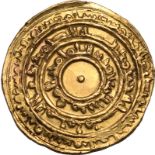 Islamic: Fatimid al-Mu'izz 362h, month of al-Muharram Gold Dinar Good Very Fine