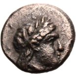 Ancient Greece: Mysia, Gambrion 4th century BC Bronze AE10 Extremely Fine; wonderfully detailed