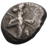 Ancient Greece: Persia, Achaemenid Empire temp. Xerxes II - Artaxerxes II circa 420-375 BC Silver Si