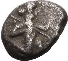 Ancient Greece: Persia, Achaemenid Empire temp. Xerxes II - Artaxerxes II circa 420-375 BC Silver Si