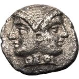 Ancient Greece: Mysia, Lampsakos 4th-3rd centuries BC Silver Diobol About Good Very Fine