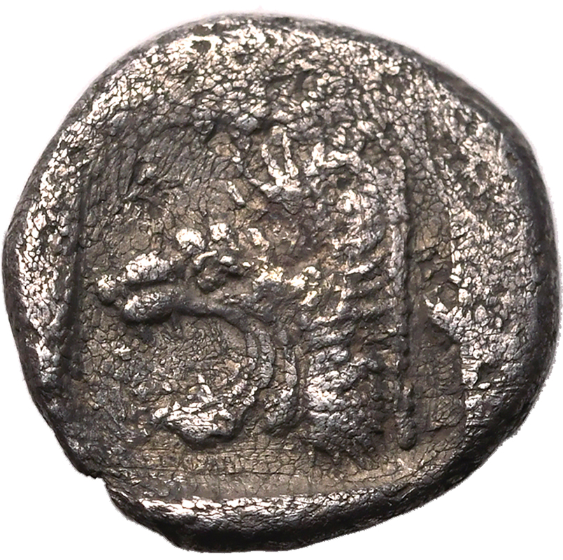 Ancient Greece: Mysia, Kyzikos circa 450-400 BC Silver Diobol Very Fine - Image 2 of 2