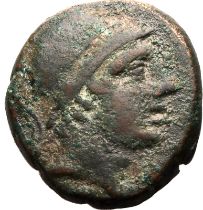 Ancient Greece: Pontos, Amisos circa 105-85 BC Bronze AE20 About Very Fine; pleasant green patina