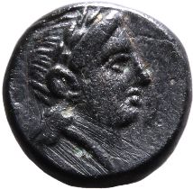 Ancient Greece: Troas, Kebren circa 400-310 BC Bronze AE9 About Extremely Fine