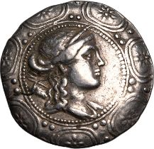 Ancient Greece: Macedon (Roman Protectorate), First Meris circa 167-149 BC Silver Tetradrachm Good V