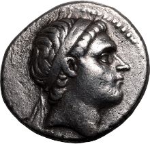 Ancient Greece: Seleukid Kingdom Antiochos III 'the Great' 211-208 BC Silver Tetradrachm Good Very F
