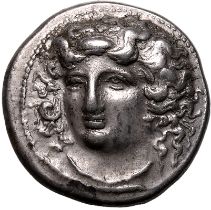 Ancient Greece: Thessaly, Larissa circa 356-320 BC Silver Drachm Extremely Fine; well-centred and ex
