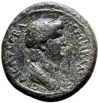 Roman Provincial: Lydia, Thyateira Nero AD 54-68 Bronze AE18 Very Fine