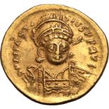 Byzantine Empire Anastasius I AD 498-518 Gold Solidus About Extremely Fine