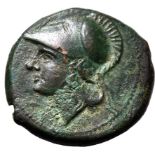 Roman Republic & Imperatorial: Campania, Neapolis circa 260-250 BC Bronze Litra Very Fine