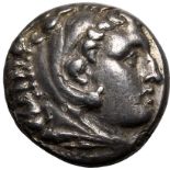 Ancient Greece: Kingdom of Macedon Kassander circa 307-297 BC Silver Tetradrachm About Extremely Fin