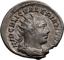 Roman Empire Valerian I AD 253-254 Silver Antoninianus Very Fine