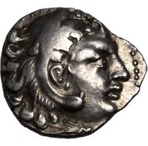 Ancient Greece: Asia Minor(?), uncertain mint 3rd-2nd centuries BC Silver Drachm Good Very Fine; und