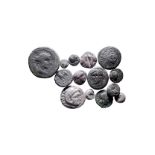 Ancient Greece Various Rulers 5th-1st centuries BC Silver/Bronze 14 x AR/AE Various Denominations Ve