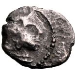 Ancient Greece: Cilicia, Tarsos circa 378-372 BC Silver Obol Very Fine; obv. struck off-centre, deep
