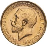 1918 I Gold Sovereign About uncirculated
