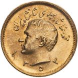 Iran: Kingdom Mohammad Reza Pahlavi 1973 Gold Pahlavi