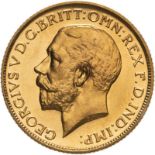 1911 Gold Sovereign Proof Excessive hairlines in obverse field