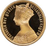 2021 Gold 500 Pounds (5 oz.) Gothic Crown Victoria Portrait Proof Box & COA