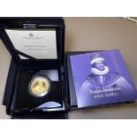 2022 Gold 100 Pounds (1 oz.) King James I Proof Box & COA