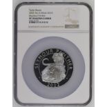 2021 Silver 10 Pounds (5 oz.) The Tudor Beast Seymour Panther Proof NGC PF 70 ULTRA CAMEO