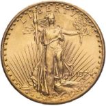 United States 1924 Gold 20 Dollars Saint-Gaudens; Double Eagle Mint state