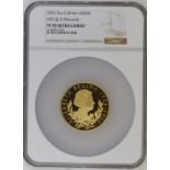 2022 Gold 500 Pounds (5 oz.) Her Majesty Memorial Proof NGC PF70 UCAM Box & COA