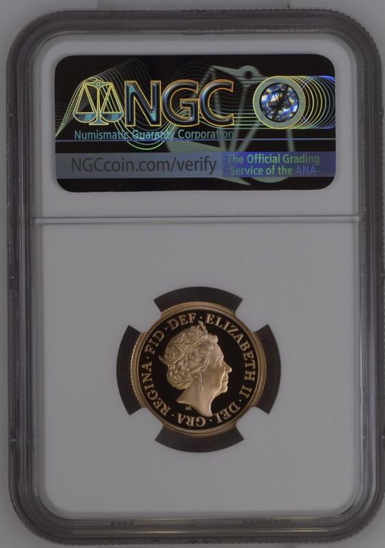 2022 Gold Sovereign Platinum Jubilee Proof NGC PF70 UCAM - Image 4 of 4