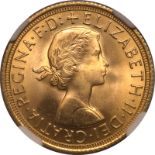 1967 Gold Sovereign Single-Finest NGC MS67