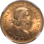 1962 Gold Sovereign NGC MS66