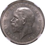 1935 Silver Crown NGC MS65