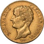 France Napoleon I An 12-A (1803) Gold 20 Francs Paris About Very Fine Lightly Cleaned