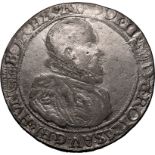 Hungary Rudolf I (II) 1586 Silver Tallér About Very Fine